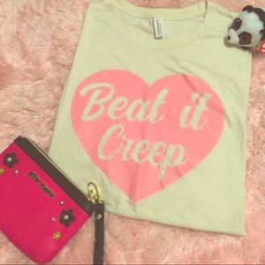 Crybaby inspired oversized graphic tee